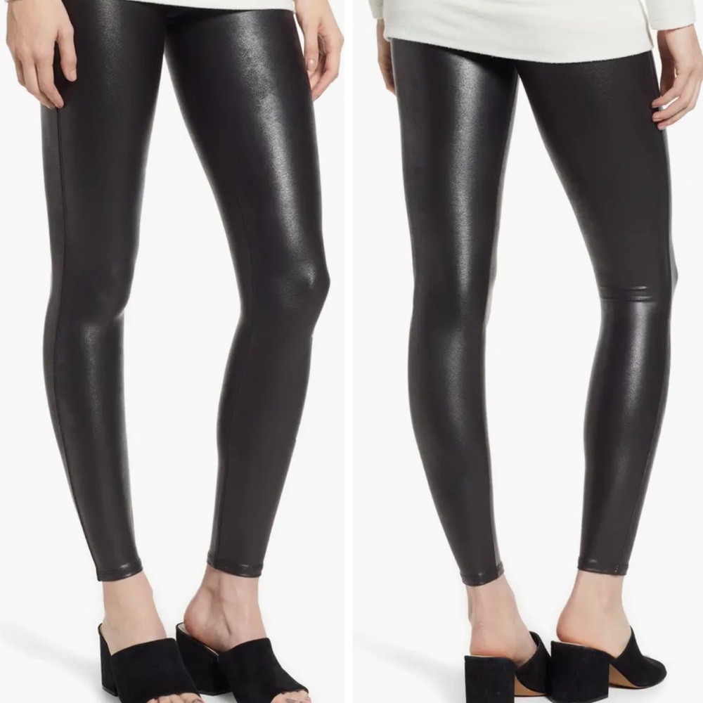 Spanx Faux Leather Leggings
